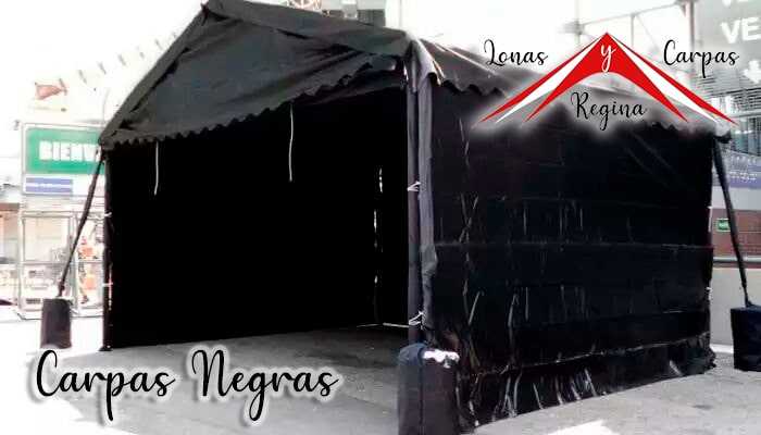 Carpa negra sencilla